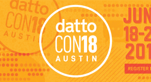 [DattoCon18] Suivez la conférence en Live ! (& Webinar Recap)