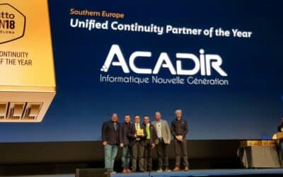 [Award] Acadir IT récompensé à la DattoCon18 à Barcelone