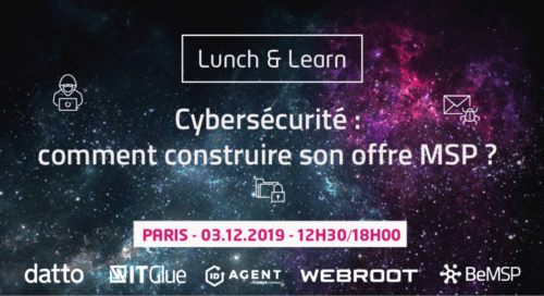 [Event] Cybersécurité : comment construire son offre MSP ? Mardi 3 décembre à Paris