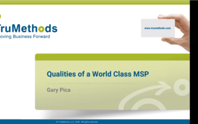5 qualités d’un MSP World Class – Gary Pica [Replay]
