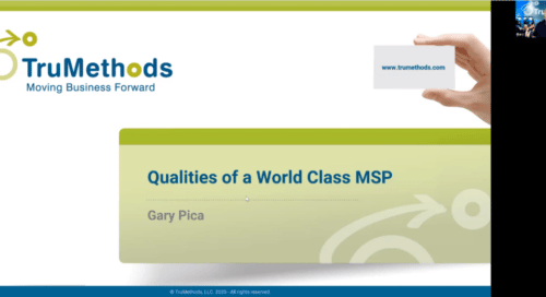 5 qualités d’un MSP World Class – Gary Pica [Replay]