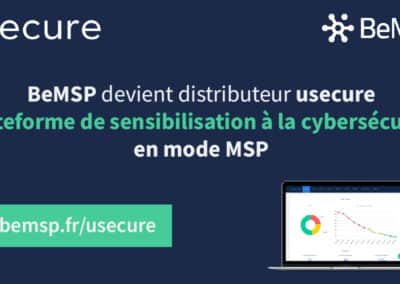BeMSP devient distributeur usecure, plateforme de sensibilisation à la cybersécurité en français [Communiqué de presse]