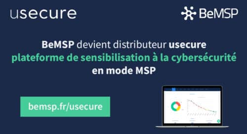 BeMSP devient distributeur usecure, plateforme de sensibilisation à la cybersécurité en français [Communiqué de presse]