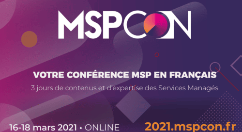 [Event] MSPCon 2021 Online // votre conférence MSP en français // 16 au 18 mars