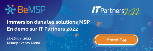 [IT Partners 2022] BeMSP, Datto et solutions MSP – Stand F44