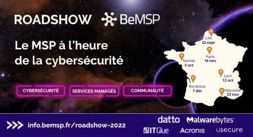 [Roadshow 2022] BeMSP vient à la rencontre des prestataires IT et MSP