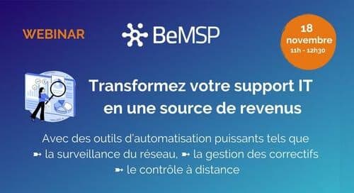 [Webinar] Transformez votre support en une source de revenus – Vendredi 18 novembre à 11h00