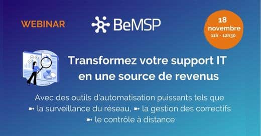 [Webinar] Transformez votre support en une source de revenus – Vendredi 18 novembre à 11h00