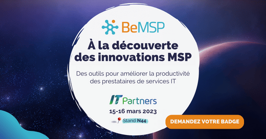 [IT Partners 2023] BeMSP, Datto et solutions MSP – Stand N44