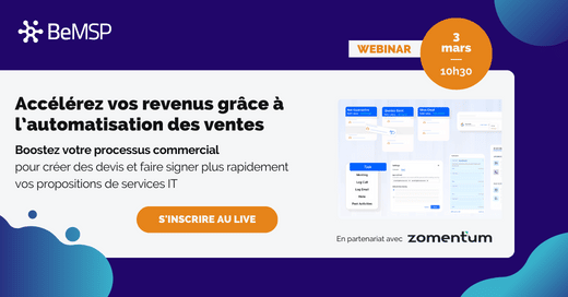 [Webinar] Accélérez vos revenus grâce à l’automatisation des ventes – Vendredi 03 mars à 10h30