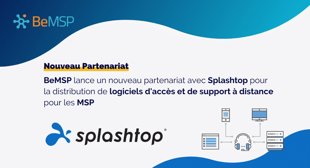 Partenariat Splashtop et BeMSP