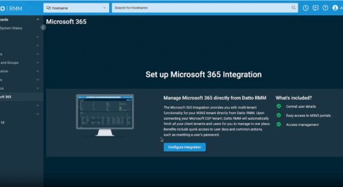 [Datto RMM] Les nouveautés de la Release 12.0.0 : intégration Microsoft 365, facturation, copie des filtres et nouveaux composants