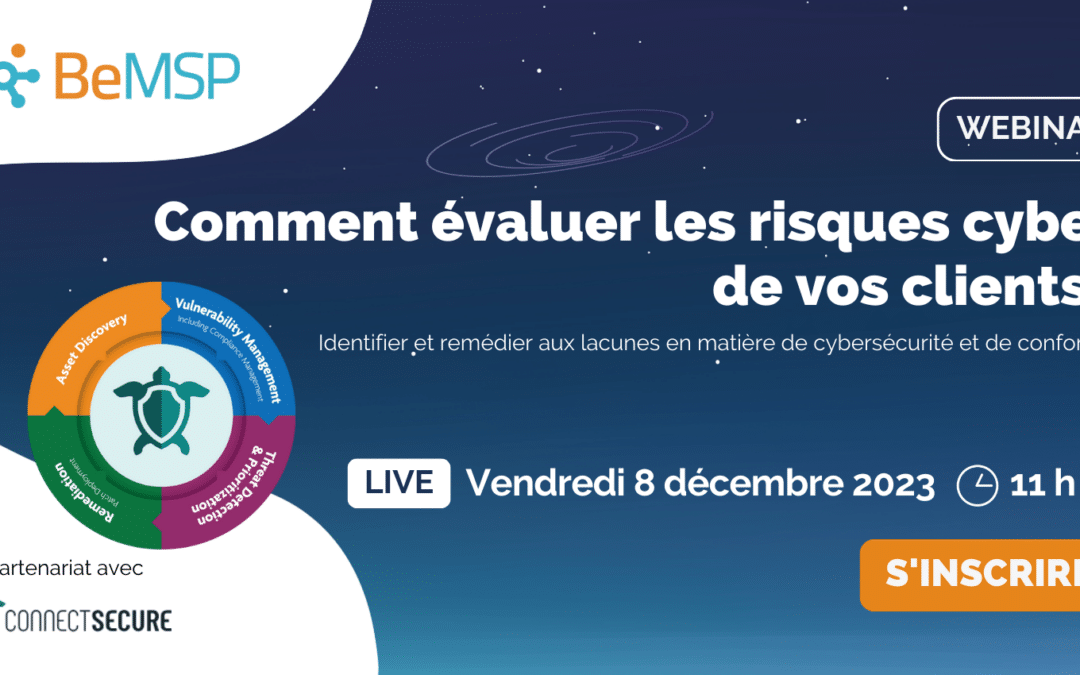 [Webinar] Comment évaluer les risques cyber de vos clients ? – Vendredi 8 décembre 2023 à 11h00