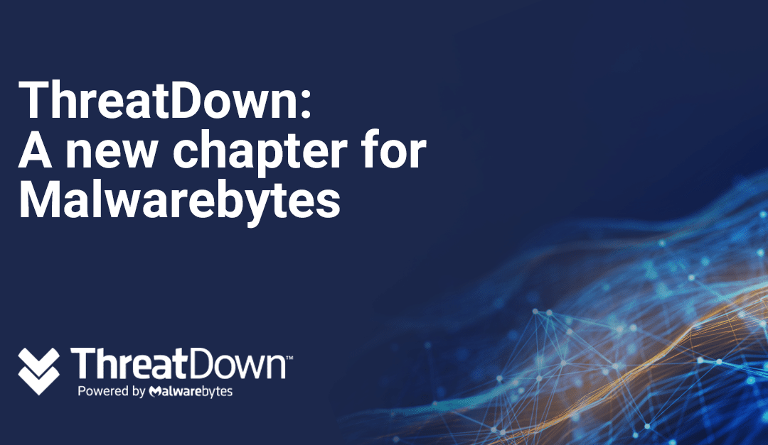 Nouvelle identité : ThreatDown powered by Malwarebytes, 15 ans d’expérience dans la cybersécurité